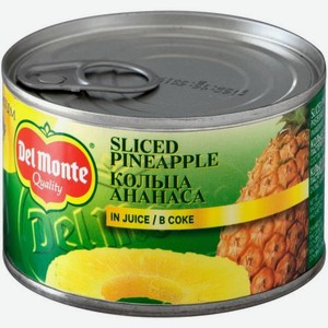Ананасы кольца в соке Del Monte 220г 220 г