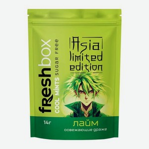 Драже без сахара со вкусом лайма Freshbox 14г 14 г