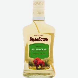 Настойка БУЛЬБАШЪ Беларуская Зубровая 37%, горькая, 0.2л