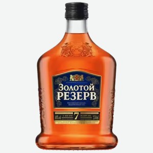 Коньяк Золотой Резерв 7 лет 0,25 л