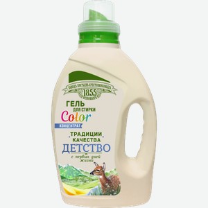 Гель для стирки Завод Братьевъ Крестовниковыхъ Детский Color 1.2кг 1.2 кг