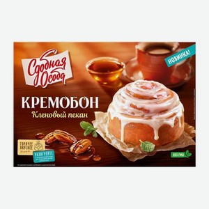 Пирог Кремобон Кленовый пекан 380г 380 г