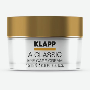 KLAPP COSMETICS Крем -уход для кожи для глаз A CLASSIC Eye Care Cream, 15 мл