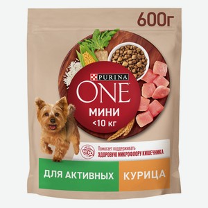 Корм сухой Purina ONE МИНИ для активных собак мелких пород