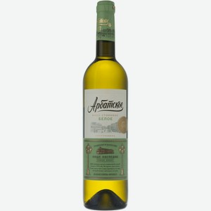 Вино Арбатское белое полусладкое 11%, 700мл