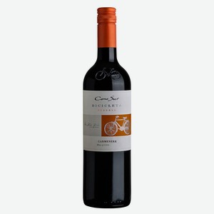 Вино Cono Sur Bicicleta Carmenere красное сухое Чили, 0,75 л