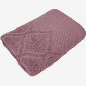 Полотенце Wellfort махровое Ажур жаккард розовое 30*50см