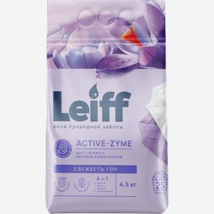 Стиральный порошок Свежесть гор Leiff 4.5кг 4.5 кг