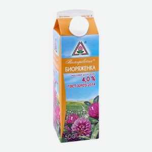 Биоpяженка Пискаревская 4% 500мл 500 г