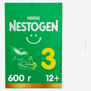 Молочко детское Nestogen 3 с 12 мес. БЗМЖ, 600 г