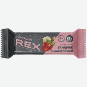 Батончик Proteinrex клубника-банан глазированный, 45г