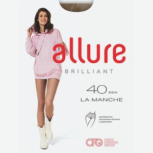 ALLURE Колготки женские 40 ден La Manche bronzo, цвет: bronzo, размер: 4