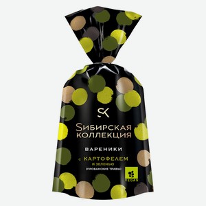 Вареники Сибирская Коллекция с картофелем и зеленью прованск