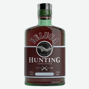 Ликер десертный БЕЛУГА ХАНТИНГ Ягодный, 38%, 0,25л