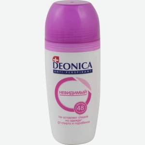 Антиперспирант DEONICA Невидимый ролик, Россия, 50 мл