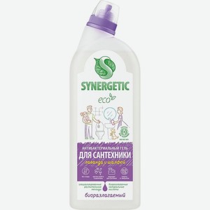 Гель Synergetic Лаванда и шалфей для сантехники антибактериальный 700мл, 700 мл