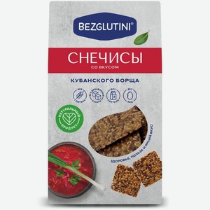 Снеки-хлебцы Bezglutini Снечисы со вкусом кубанского борща безглютеновые 70 г