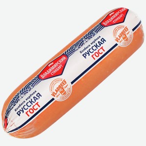 Колбаса РУССКАЯ вареная (Владимирский стандарт), 100г