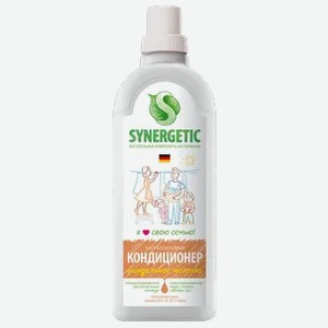 Кондиционер-ополаскиватель SYNERGETIC  Миндальное молочко , 1л