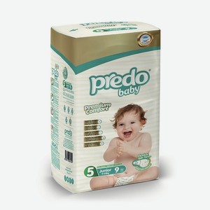PREDO Подгузники для детей Baby Maxi Plus № 5 (11-25 кг), 9 шт.