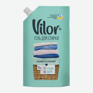 Гель Д/стирки Вилор Универсальный 1000г Дой-пак