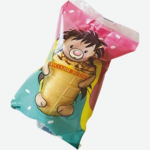 Пшеница Русский Десерт зёрна воздушные в карамельном сиропе и вафельном стаканчике, 35г