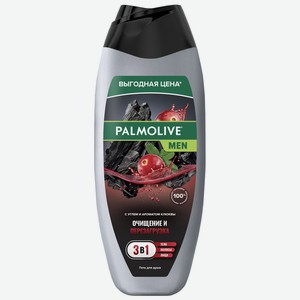 Гель д/душа мужской Palmolive Men Очищение и Перезагрузка 3в