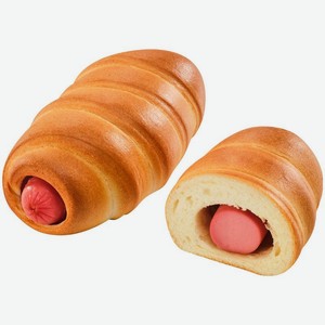 Сосиска в тесте замороженная п/ф 110г, 110 г
