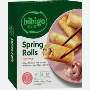 Спринг-роллы BIBIGO С креветками, 250г