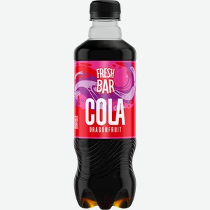 Напиток FRESH BAR Cola Dragonfruit газированный, 0.48л