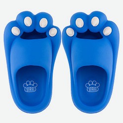 Шлепанцы детские Лапки монстрика синие