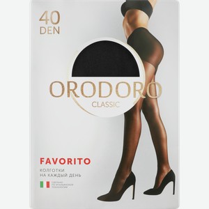 Колготки женские ORODORO Favorito 40 den nero 4, модель 441