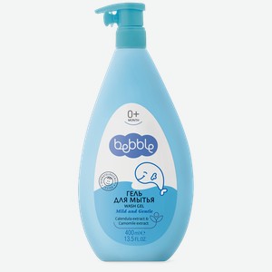 Гель для душа БЕББЛ с рождения, 400мл