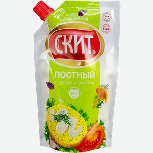 Соус майонезный СКИТ Постный 25%, 225мл