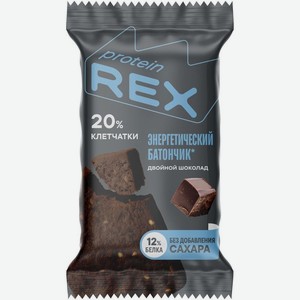 Батончик Proteinrex овсяный со вкусом двойной шоколад, 50г