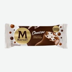 Мороженое эскимо Даниссимо Сливочный молочный шоколад Магнат 8% 62г 62 г