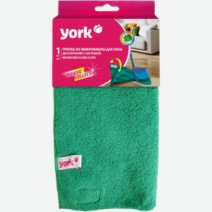 Салфетка для пола York из микрофибры с застежкой 50*60см 147 г