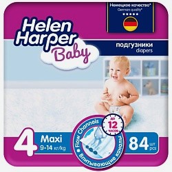 BABY Подгузники размер 4 (Maxi) 9-14 кг