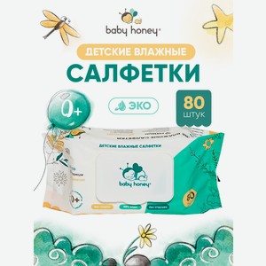 Влажные салфетки Baby Honey 6 упак. 480 шт.
