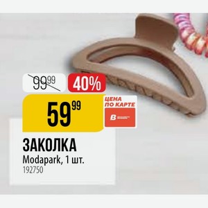 ЗАКОЛКА Modapark, 1 шт.
