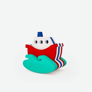 EL BASCO Игрушка-конструктор для купания Кораблик , 1 шт