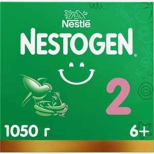 Смесь молочная NESTOGEN 2, с 6 месяцев, 1050г