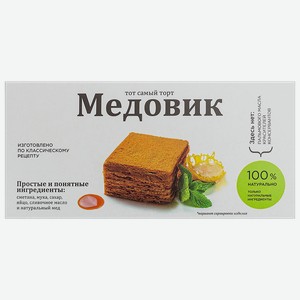 Медовик КОНДИТЕРСКАЯ ПРОХОРОВА, слоеный, 70г