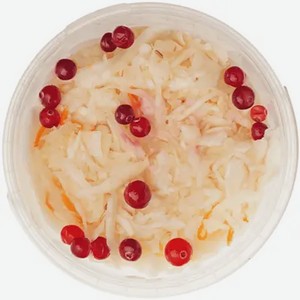 Капуста квашеная с клюквой в ассортименте 500г