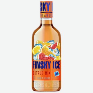 Настойка Finsky Ice Citrus mix полусладкая 29% 500мл, 500 мл