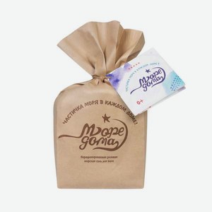 Соль для ванн Море дома Без добавок 1 шт.