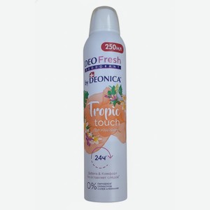 Дезодорант женский Tropic touch Deonica, 250 мл