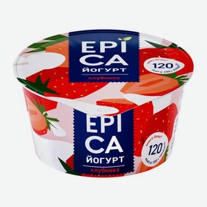 Йогурт Epica с клубникой 4.8% 130г 130 г