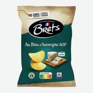 Чипсы со вкусом сыра Блё Довернь Brets 125г 125 г