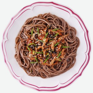 Лапша вок с куриным филе и овощами замороженная Перекрёсток Select, 250г